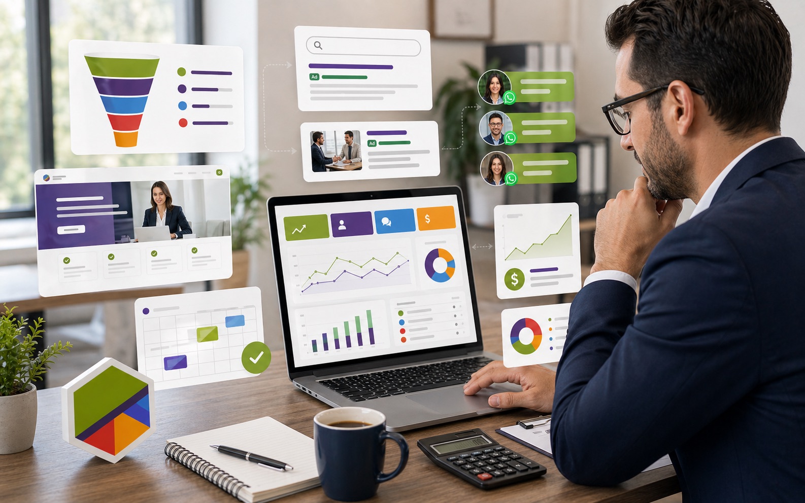 Oferta de servicios clara para mejorar consultas y ventas